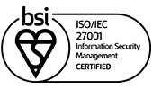 Thumb mark of trust certified ISOIEC 27001 information security management black logo En GB 1019 Copy