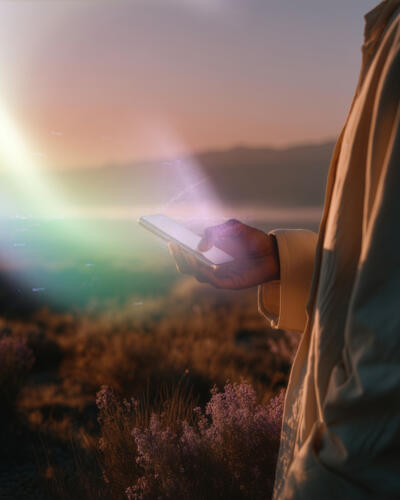 Golden hour smartphone