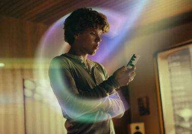 Cinematic guy phone