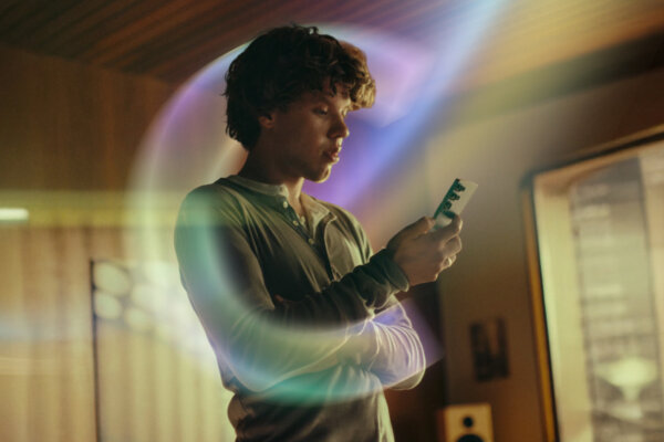 Cinematic guy phone